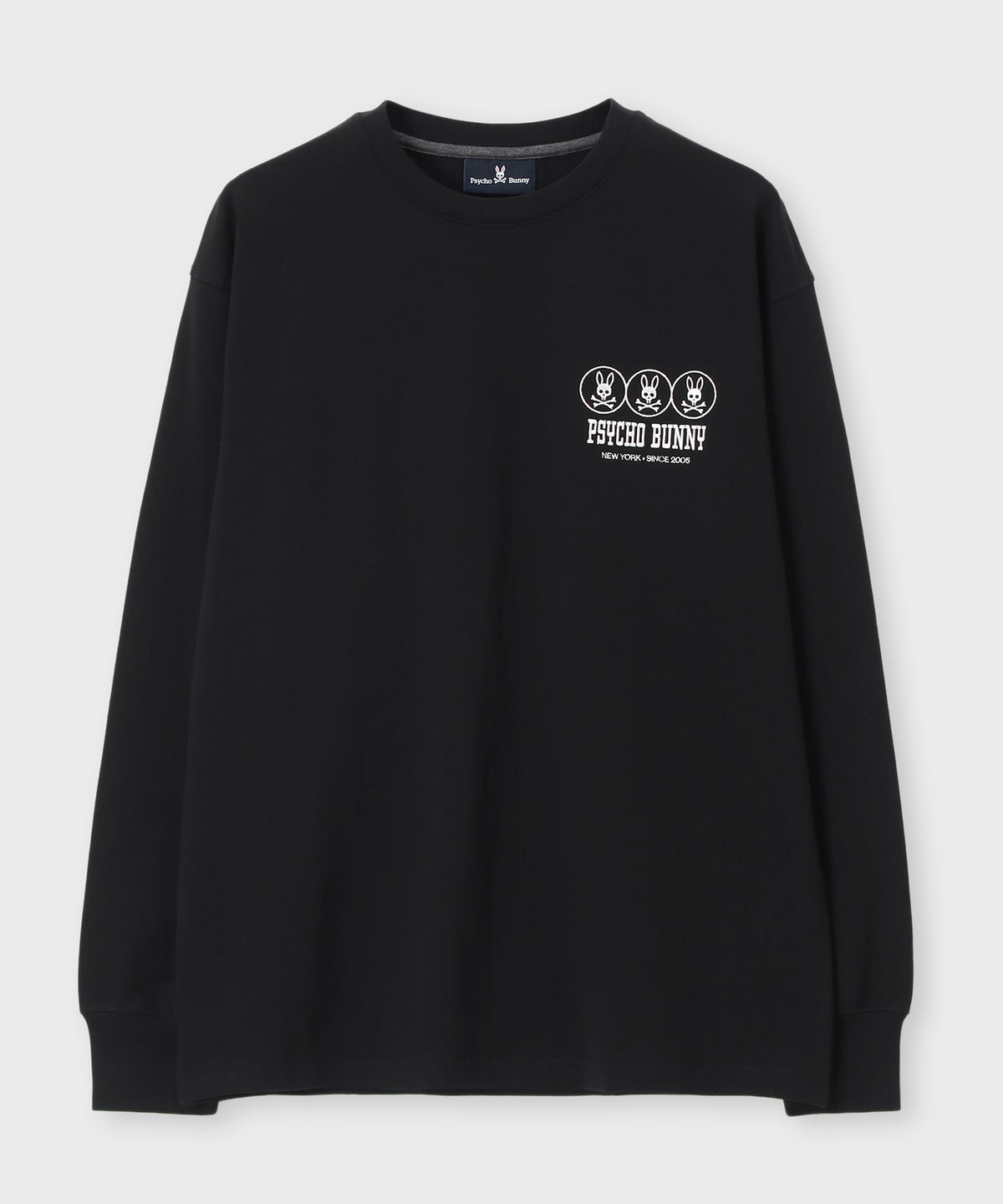 Triple Badge Bunny Long Sleeve T-Shirt