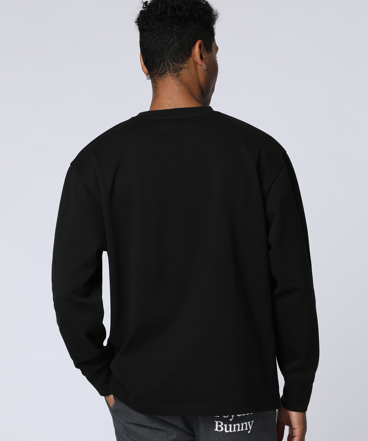 Triple Badge Bunny Long Sleeve T-Shirt