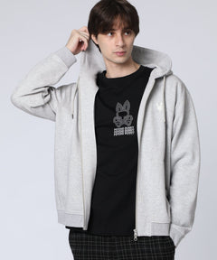 Compact block split zip parka