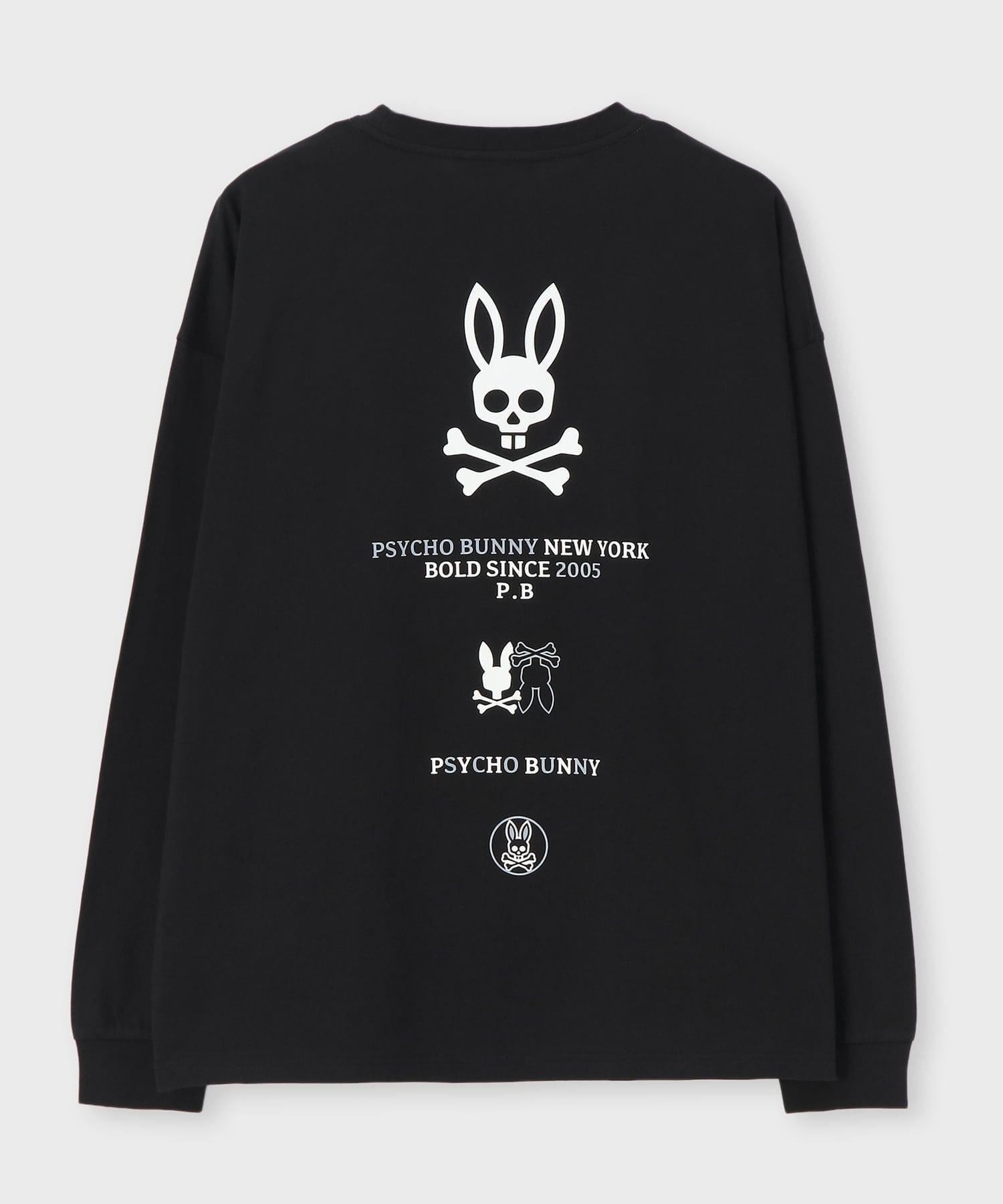 WEB限定]シーズナルバニー バックプリントロングスリーブTシャツ