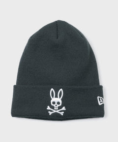 26AW NEW ERA® / Psycho Bunny ベーシックカフ　 ニットキャップ
