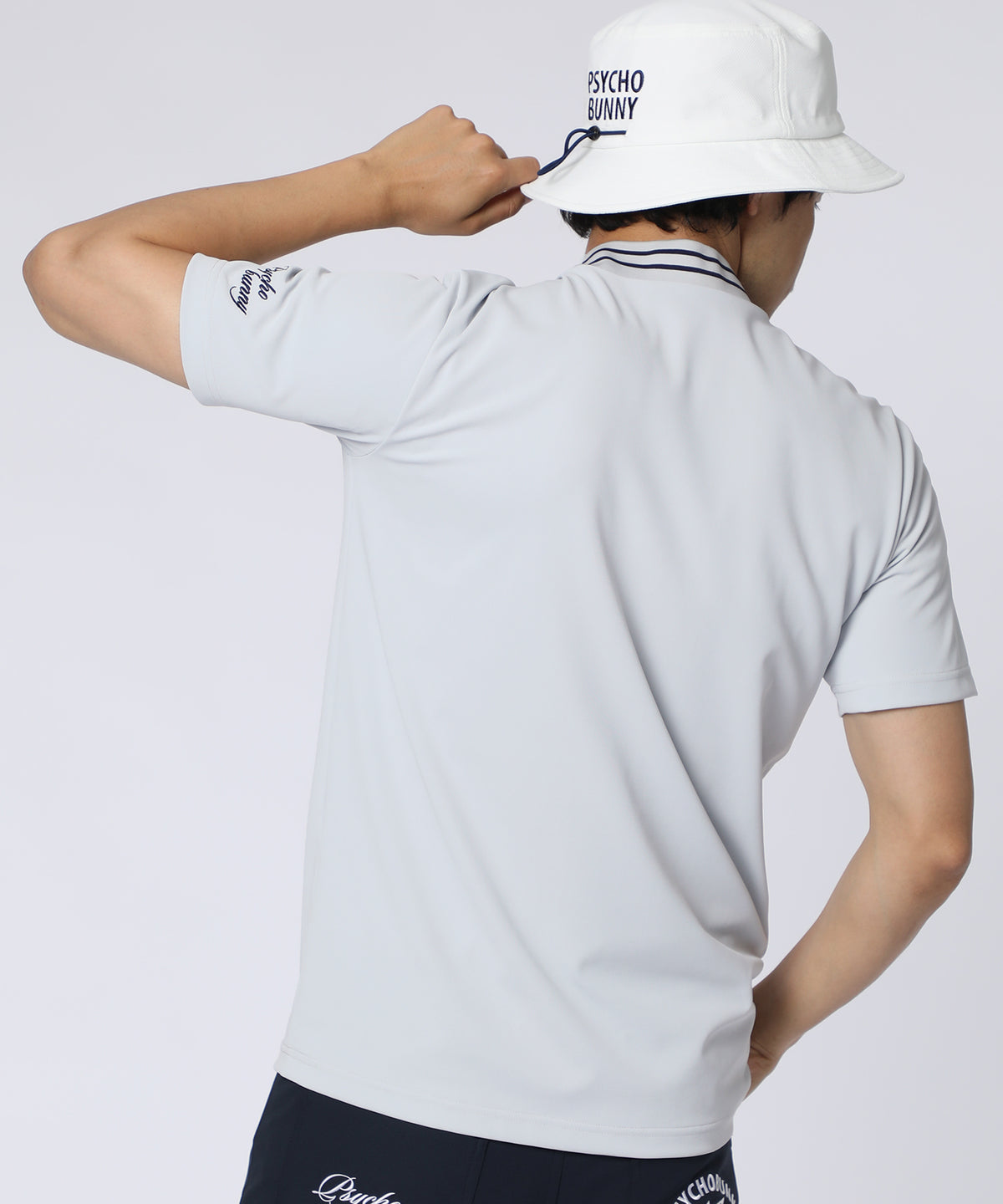 [GOLF]サークルロゴテック UVモックネックTシャツ