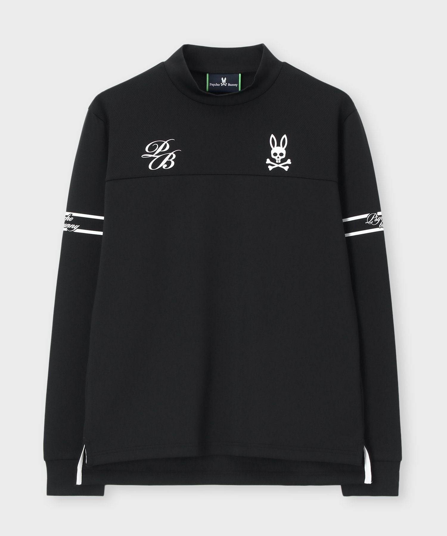 GOLF]ドライストレッチグラフィック モックネックTシャツ