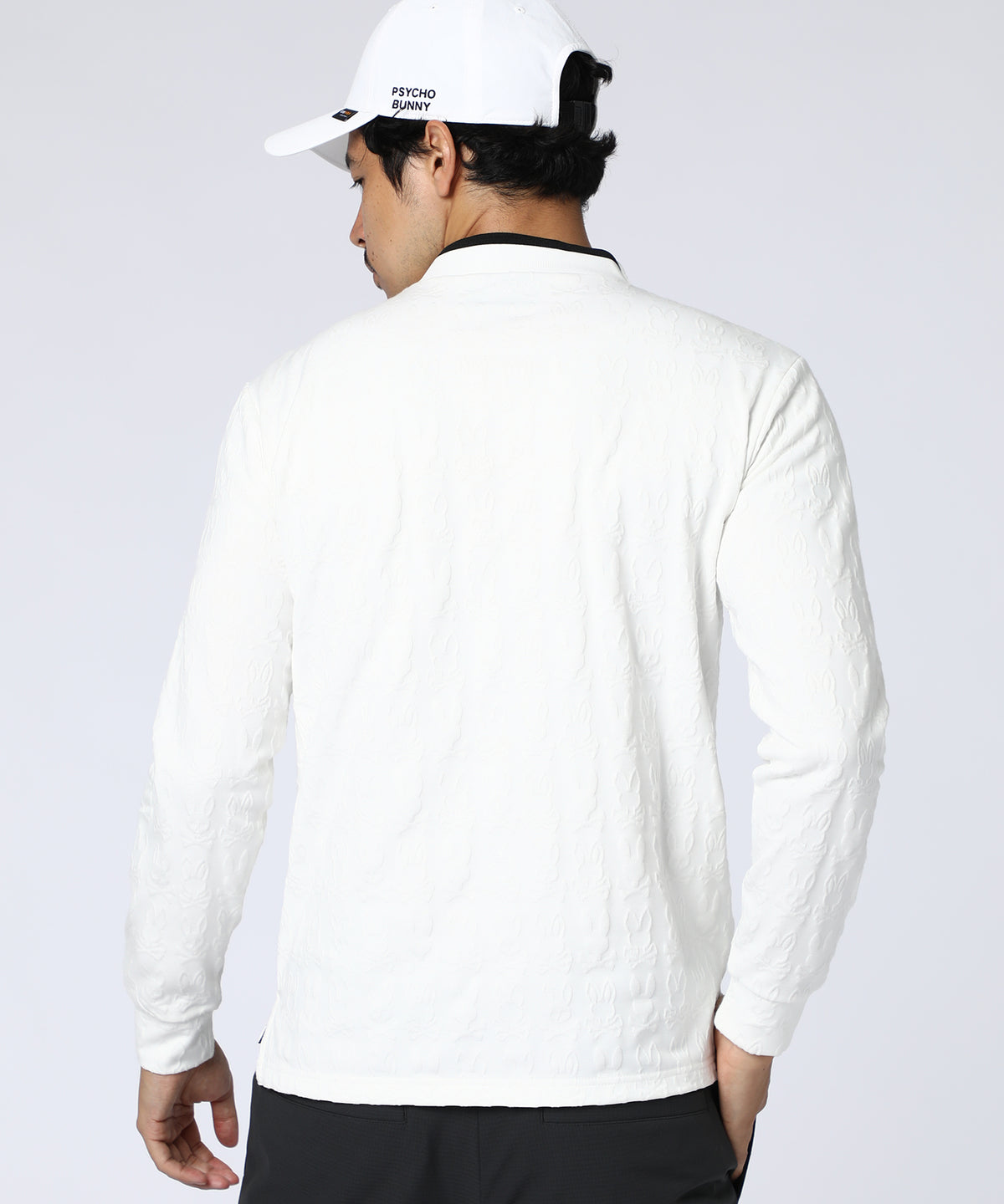 [GOLF]バニーモノグラムJQ 　ライトモックネックTシャツ