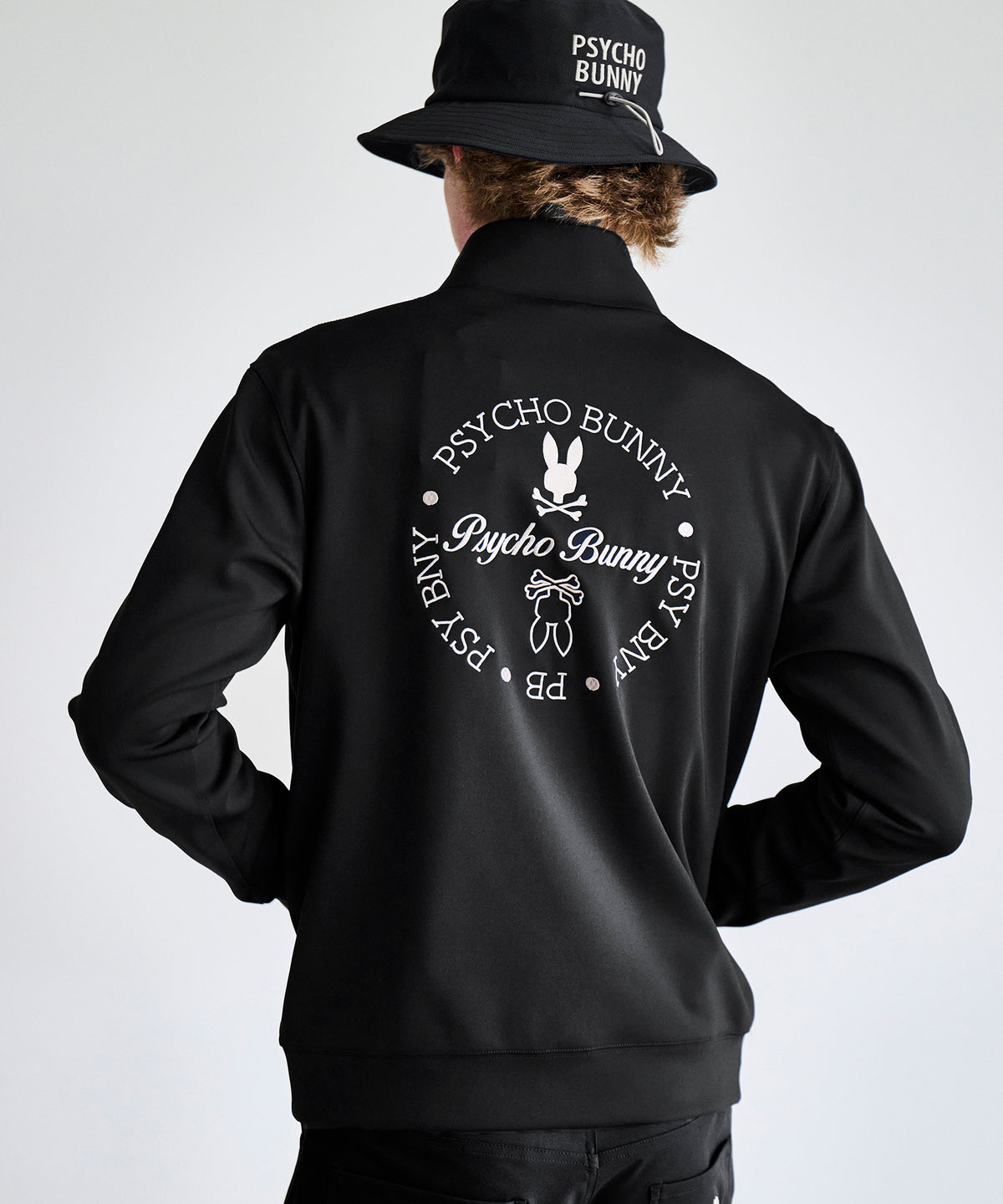 [GOLF]ベアダンボール 　ハーフZIPスタンドプルオーバー