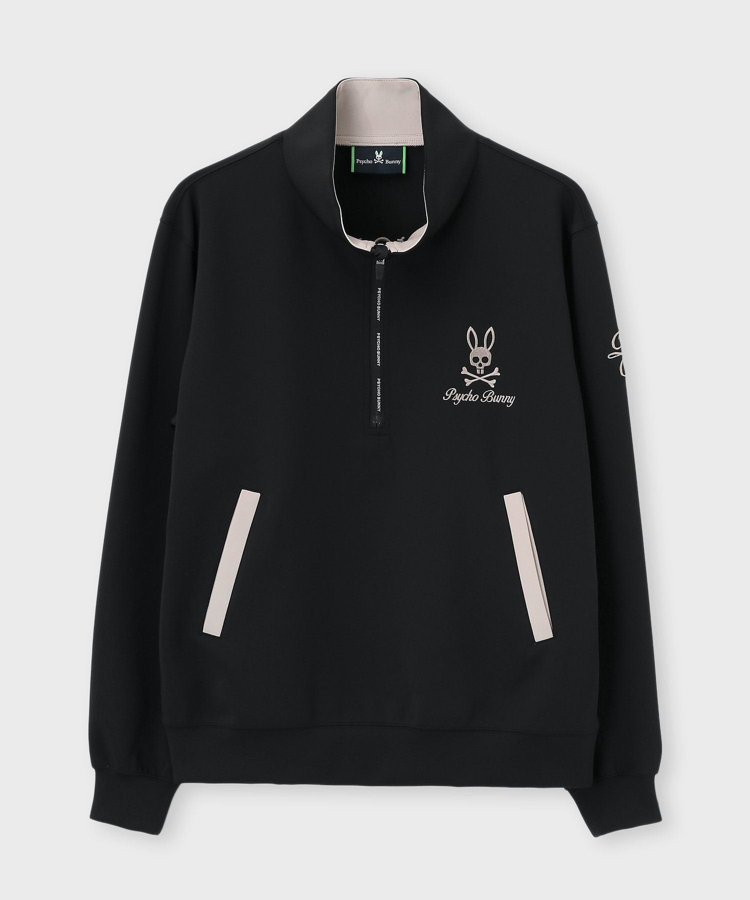 GOLF]ベアダンボール ハーフZIPスタンドプルオーバー