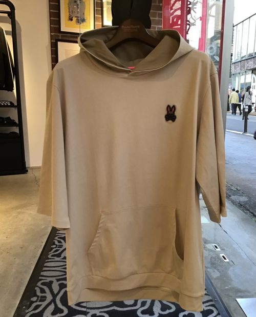 便利な7分袖パーカー Psychobunny 渋谷店 Psycho Bunny サイコバニー 公式ブランドサイト