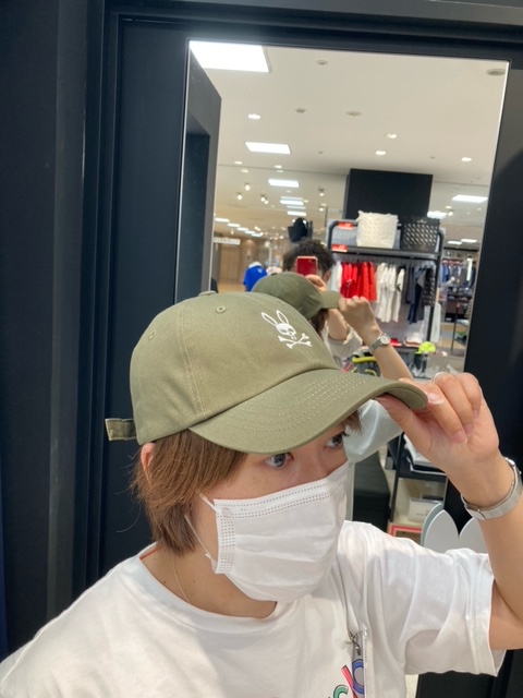 暑い毎日に新作のキャップはいかがですか サイコバニー小倉井筒屋店 Psycho Bunny サイコバニー 公式ブランドサイト
