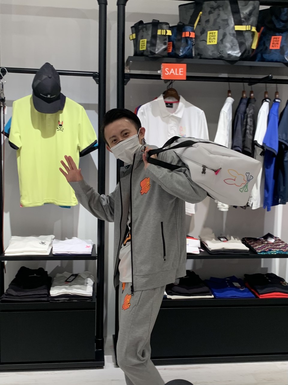 POP-OUTバニー ドビー調ジャージセットアップ~サイコバニーなんば ...