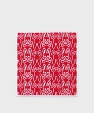 モノグラムバニー タオルハンカチ