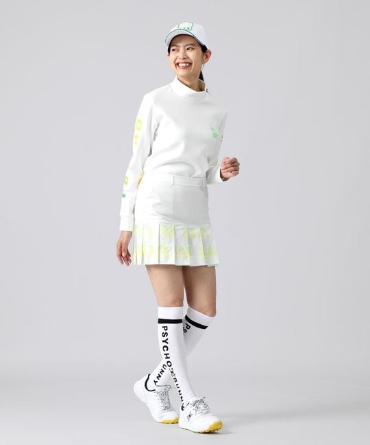 [GOLF][WOMEN] ドットプリント プリーツスカート