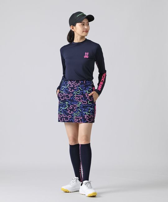 [GOLF][WOMEN]  NEONTUBE サイドロゴ スカート