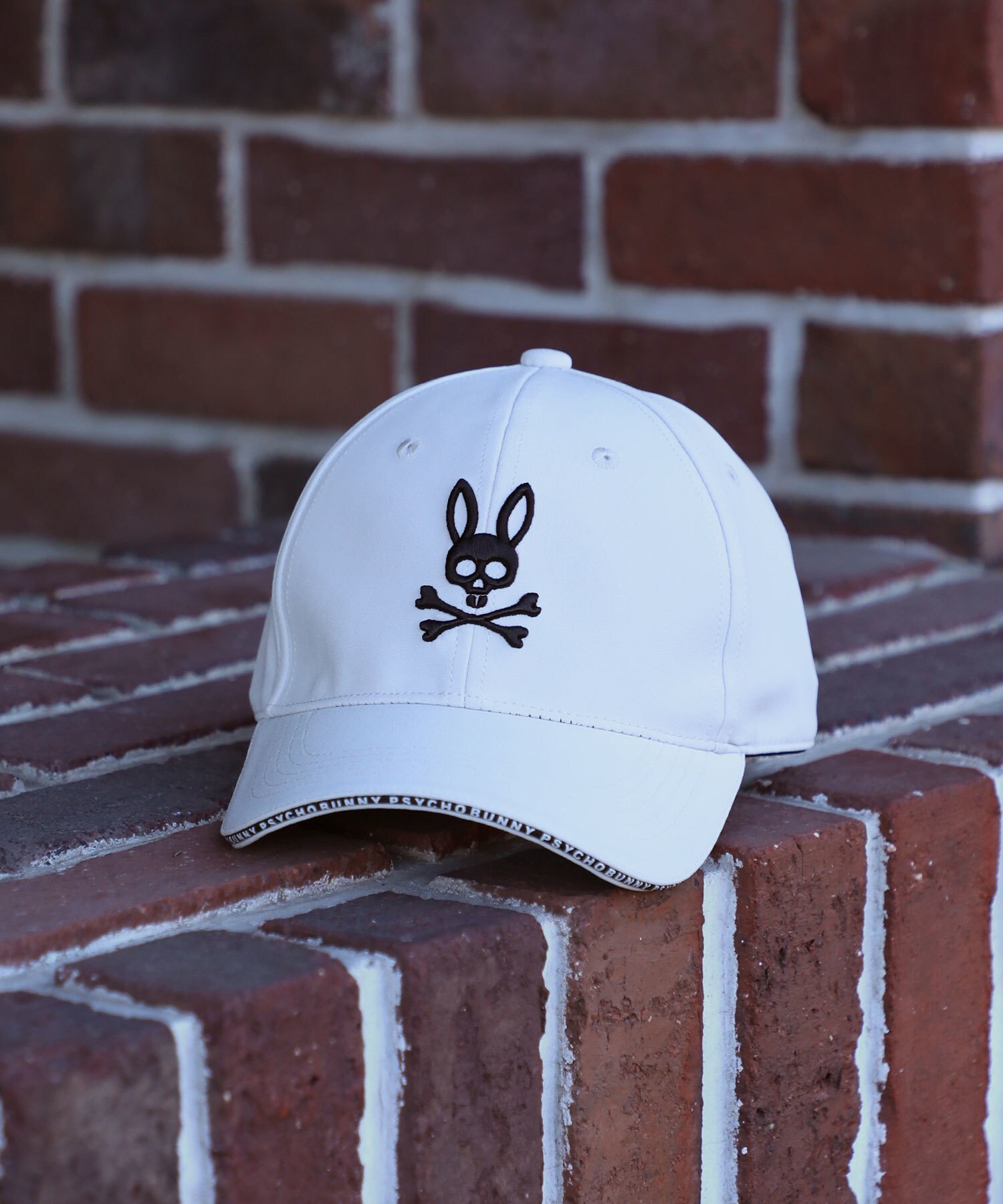 Psycho Bunny Mens Polo Shirt S/S Logo Branded Polo in White