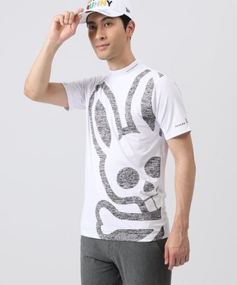 [GOLF] NEWビッグロゴ 半袖モックネック　 Tシャツ