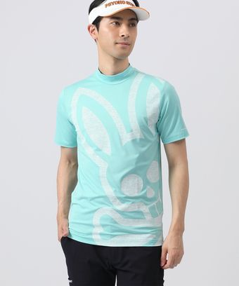 [GOLF] NEWビッグロゴ 半袖モックネック　 Tシャツ