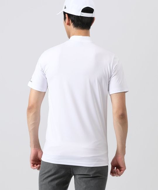 [GOLF] NEWビッグロゴ 半袖モックネック Tシャツ