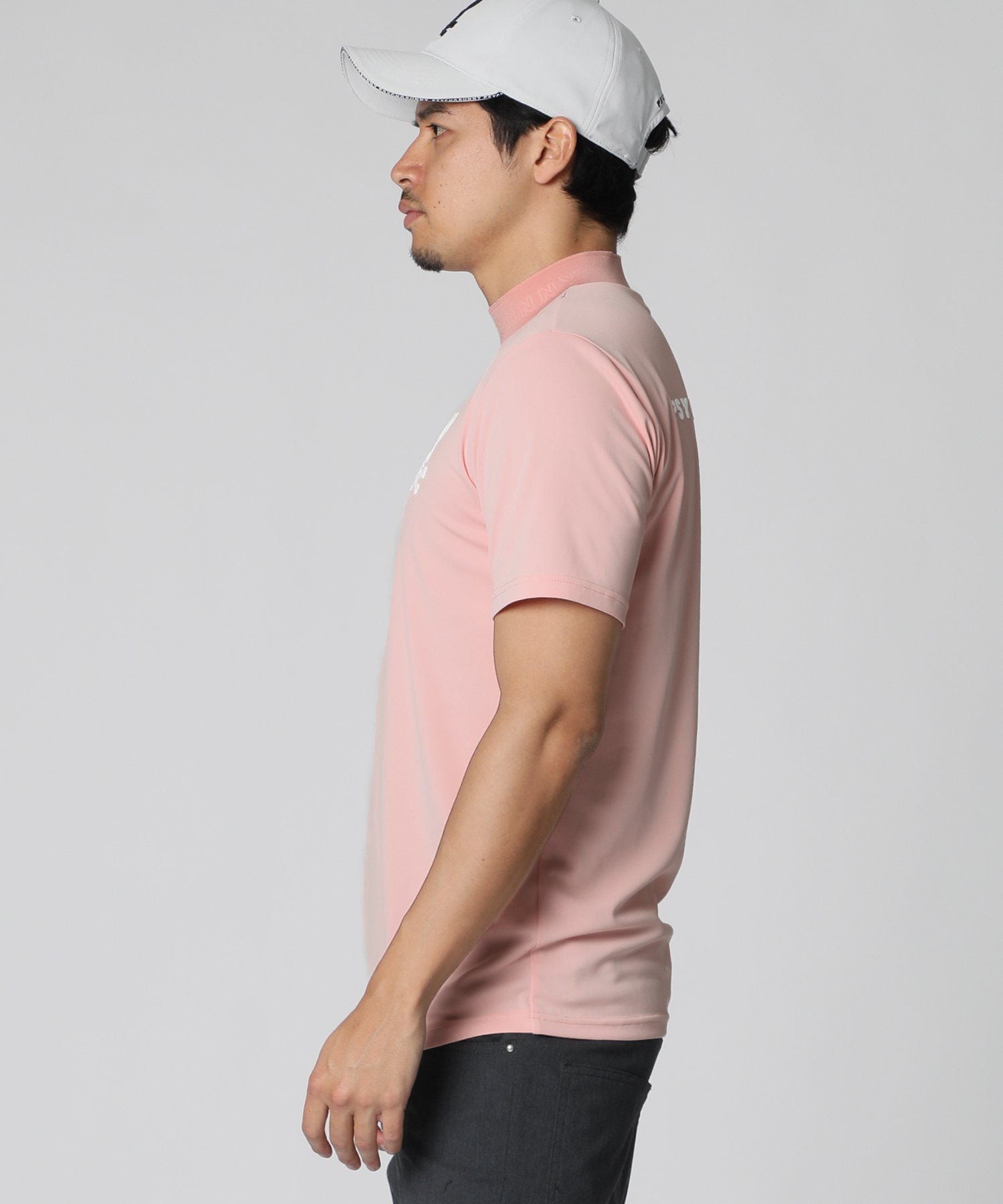 ジャックバニー JB ネックロゴ半袖モックネックカットソー ゴルフウェア通販 HIGUMA GOLF STORE（ヒグマゴルフストア）
