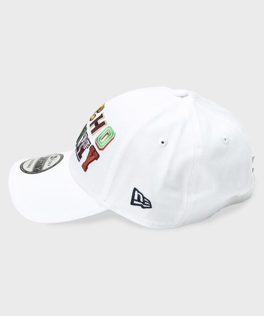 [GOLF]NEW ERA×Psycho Bunny マルチカラーロゴフォント 9FORTY キャップ