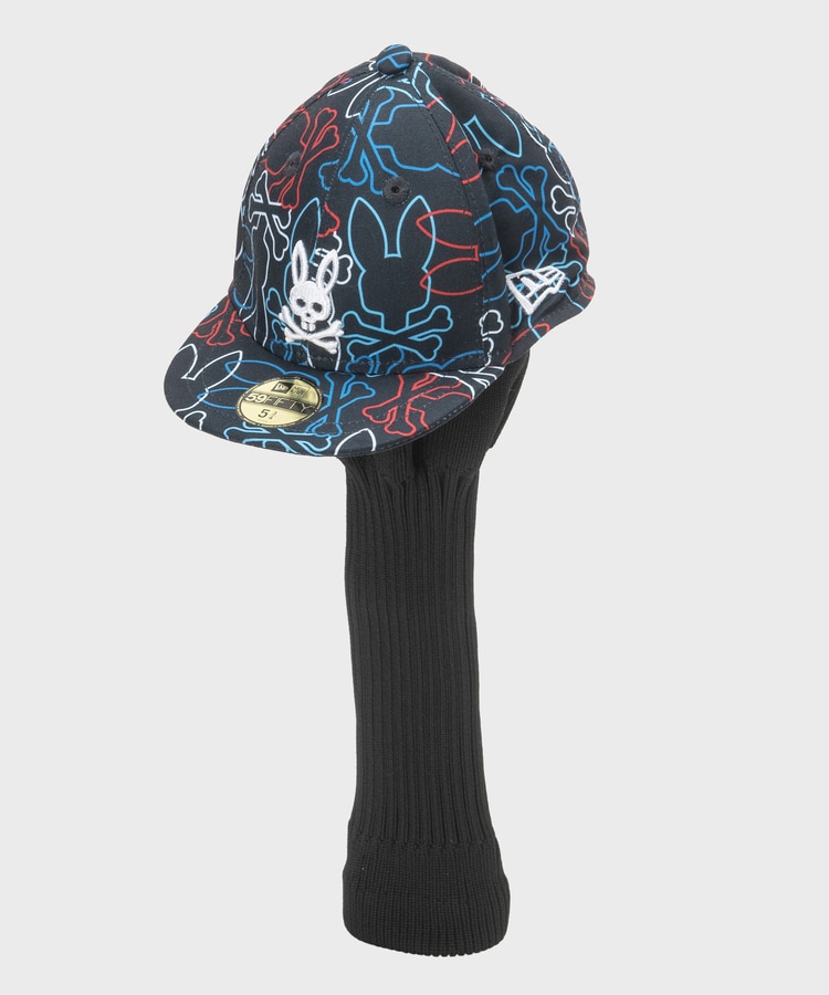 GOLF]NEW ERA×Psycho Bunnyヘッドカバー｜Psycho Bunny｜サイコ