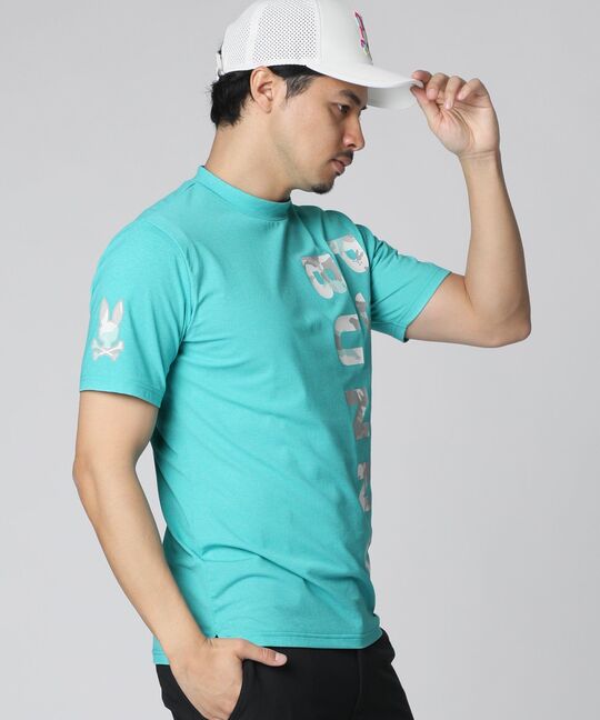 [GOLF]Primeflex カモバニーロゴ モックネックTシャツ