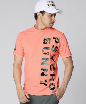 [GOLF]Primeflex カモバニーロゴ 　モックネックTシャツ