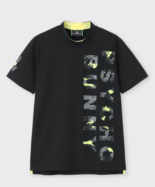[GOLF]Primeflex カモバニーロゴ モックネックTシャツ