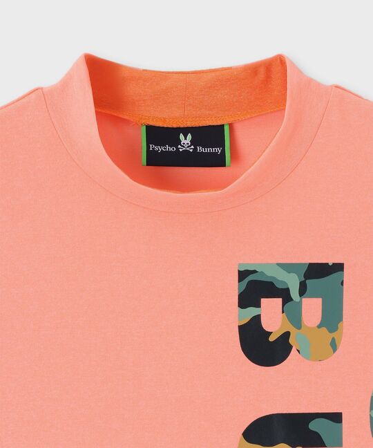 [GOLF][WOMEN]Primeflex カモバニーロゴ モックネックTシャツ