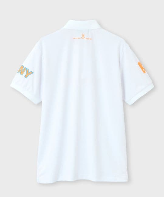 [GOLF] PSYCHOBUNNYアクセントロゴ半袖 ポロシャツ