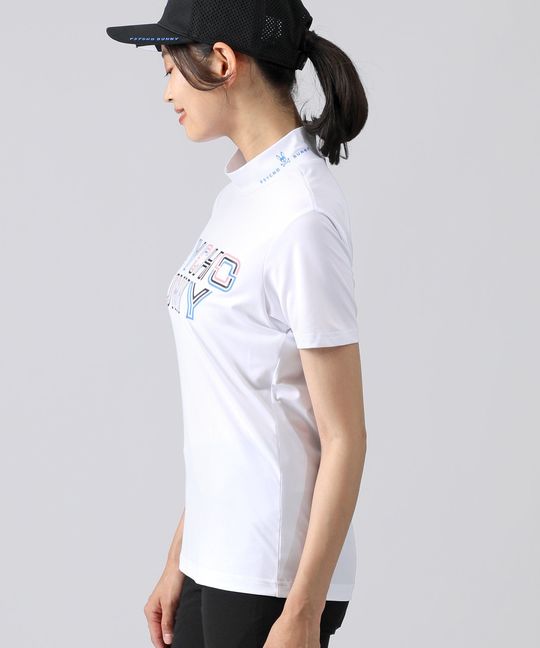 [GOLF][WOMEN]MAZEロゴ モックネック Tシャツ