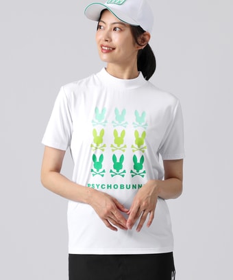 [GOLF][WOMEN]BARKER リラックスフィットモックネック 　Tシャツ