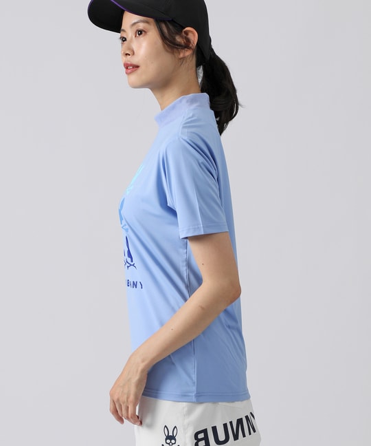 [GOLF][WOMEN]BARKER リラックスフィットモックネック Tシャツ