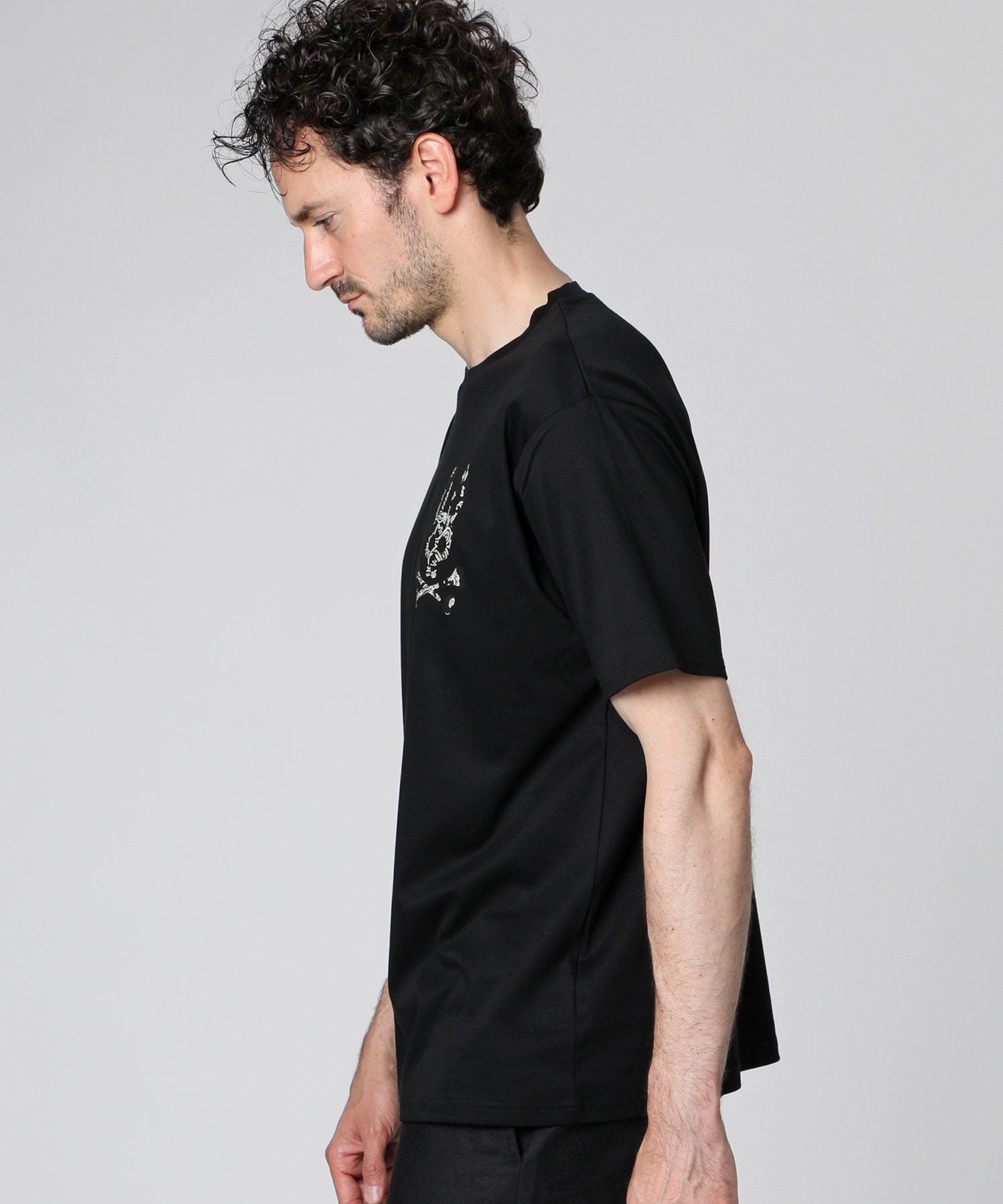 ペイズリーロゴ シルケットスムース Tシャツ｜Psycho Bunny