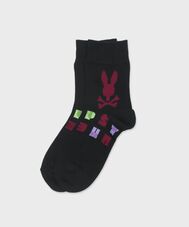 ブランド品専門の WOMEN]シルエットビッグバニー Bunny｜サイコ ソックス｜Psycho レッグウェア
