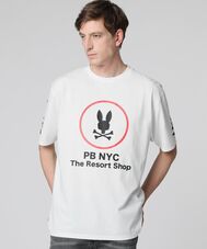 EC限定]スーベニアアートワーク Tシャツ｜Psycho Bunny｜サイコ