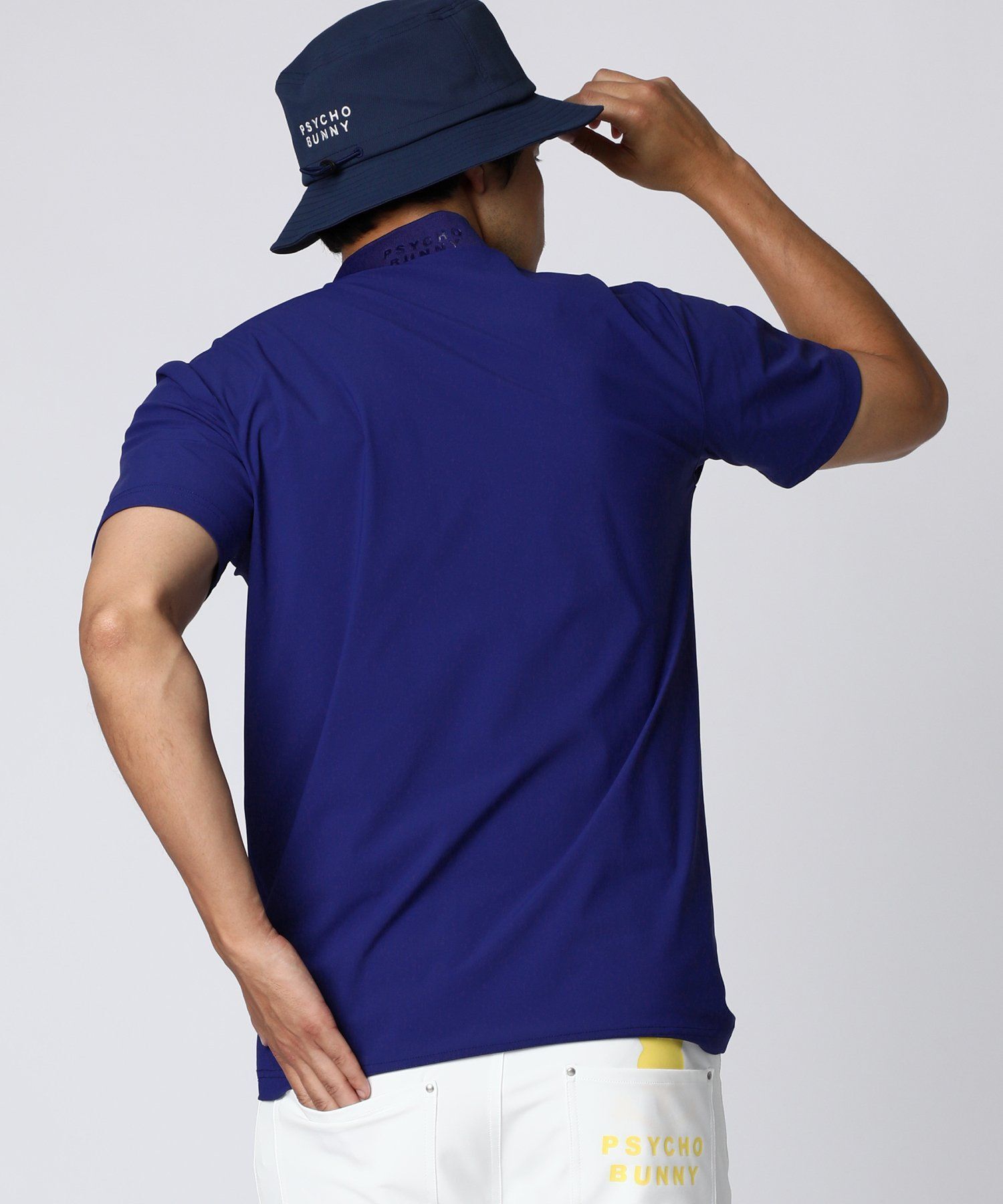 【送料無料キャンペーン】 GOLF] ポケットバニーモックネックTシャツ｜Psycho Bunny メンズウェア