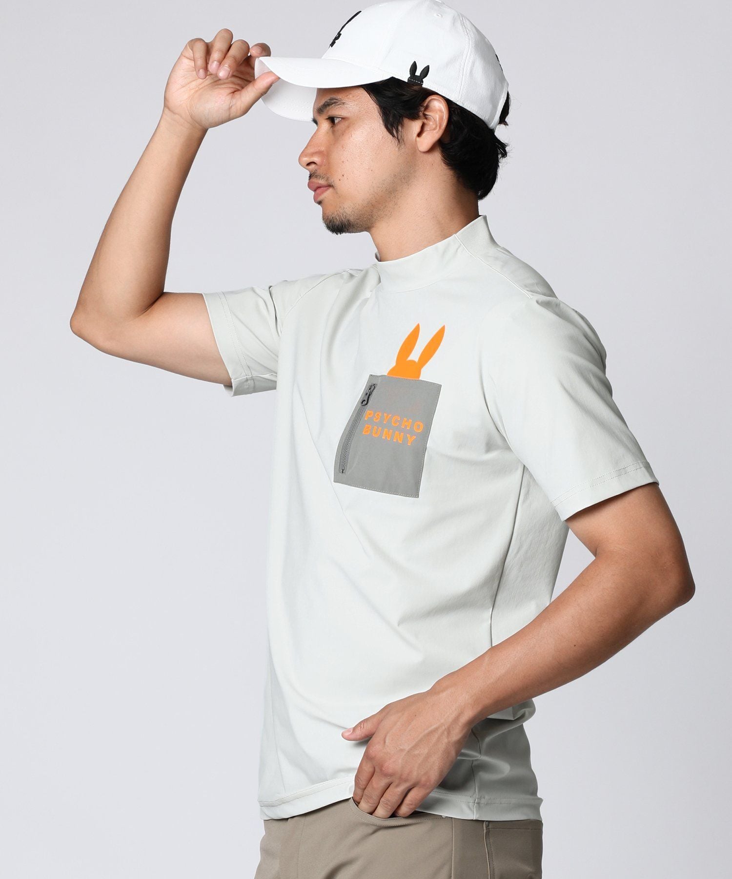 GOLF] ポケットバニーモックネックTシャツ｜Psycho Bunny｜サイコバニー 公式ブランドサイト – Psycho Bunny JAPAN  Official Web Site