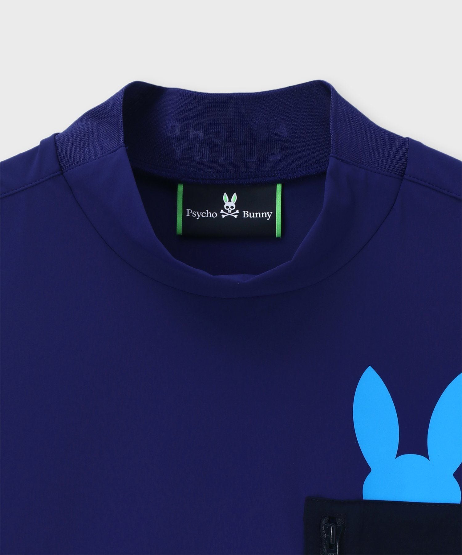 GOLF] ポケットバニーモックネックTシャツ｜Psycho Bunny