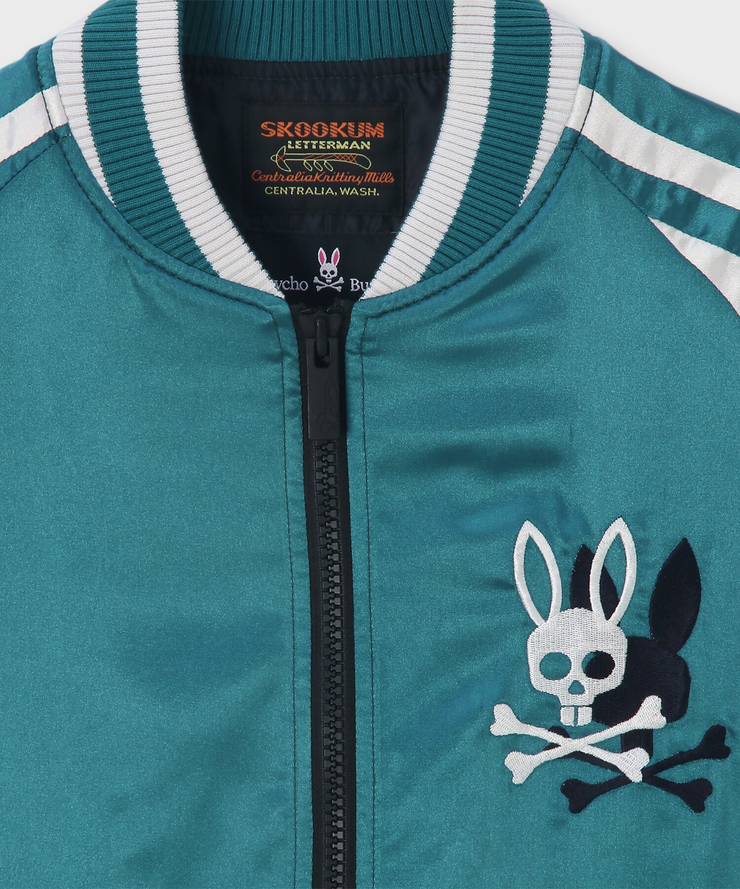 EC限定]SKOOKUM × PsychoBunny バニーロゴ スカジャン｜Psycho Bunny｜サイコバニー 公式ブランドサイト – Psycho  Bunny JAPAN Official Web Site