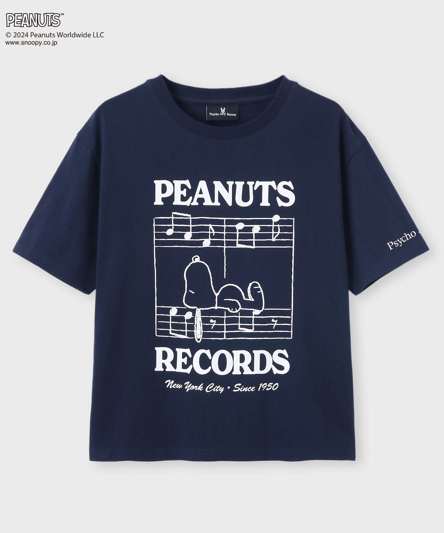 WOMEN]PEANUTS×Psycho Bunny Tシャツ｜Psycho Bunny｜サイコ