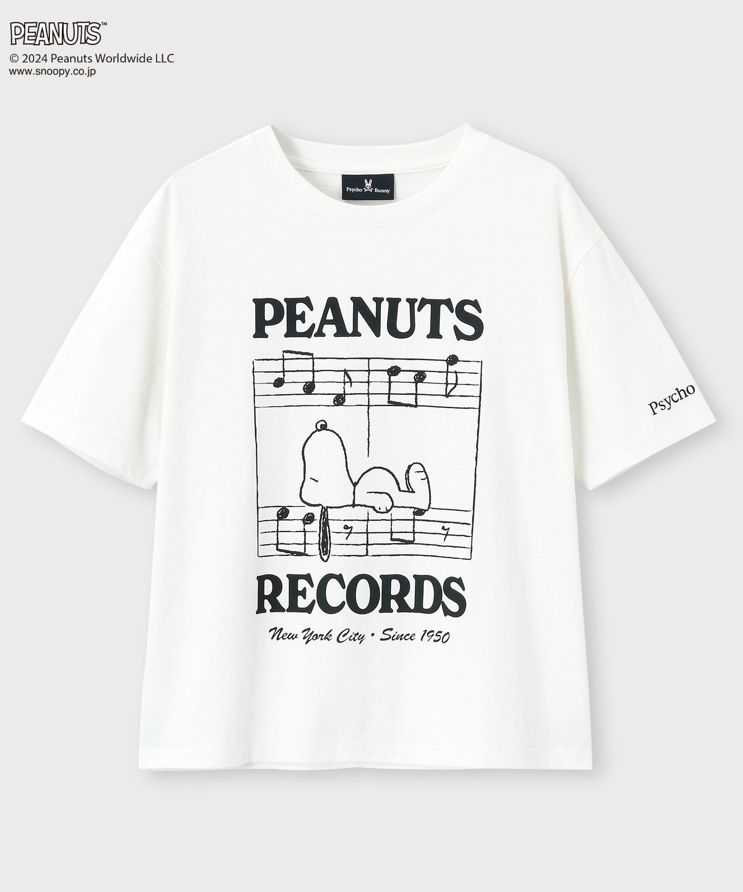WOMEN]PEANUTS×Psycho Bunny Tシャツ｜Psycho Bunny｜サイコ