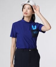 GOLF] 3Dカラーロゴ モックネックTシャツ｜Psycho Bunny｜サイコ