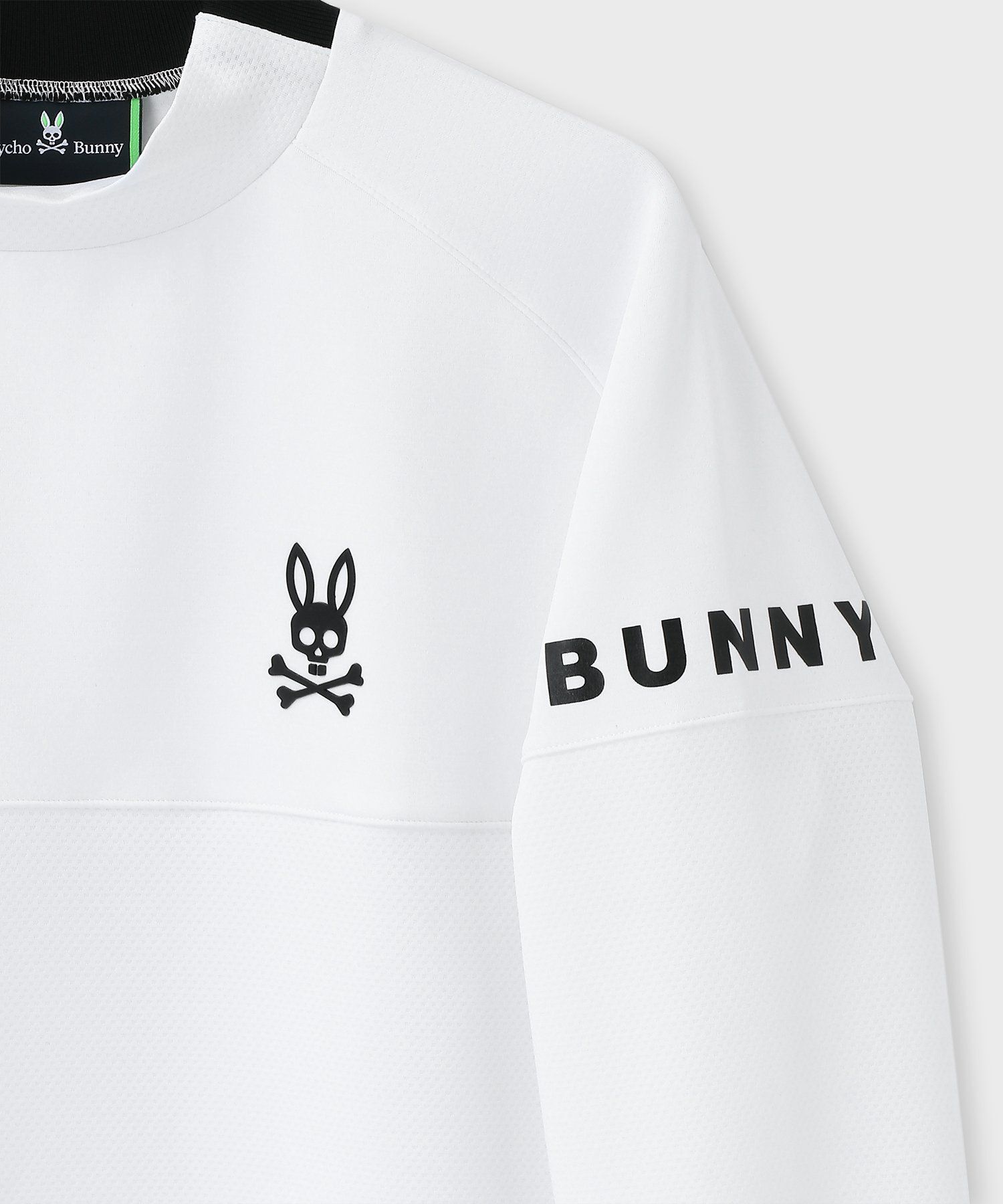 GOLF]ポリエステル 長袖ラグランモックネック｜Psycho Bunny｜サイコバニー 公式ブランドサイト – Psycho Bunny JAPAN  Official Web Site