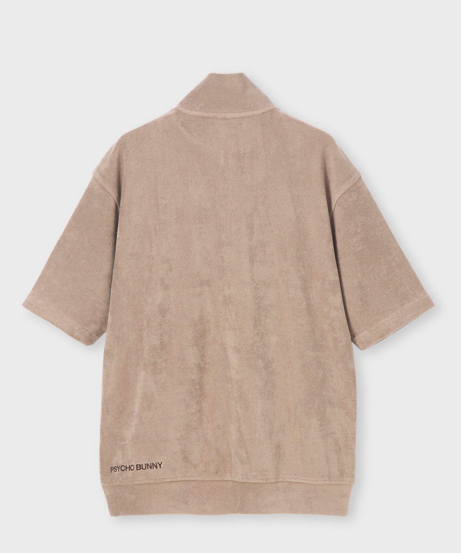 コンパクトパイル ハーフジップ Tシャツ[Luxury relax]｜Psycho