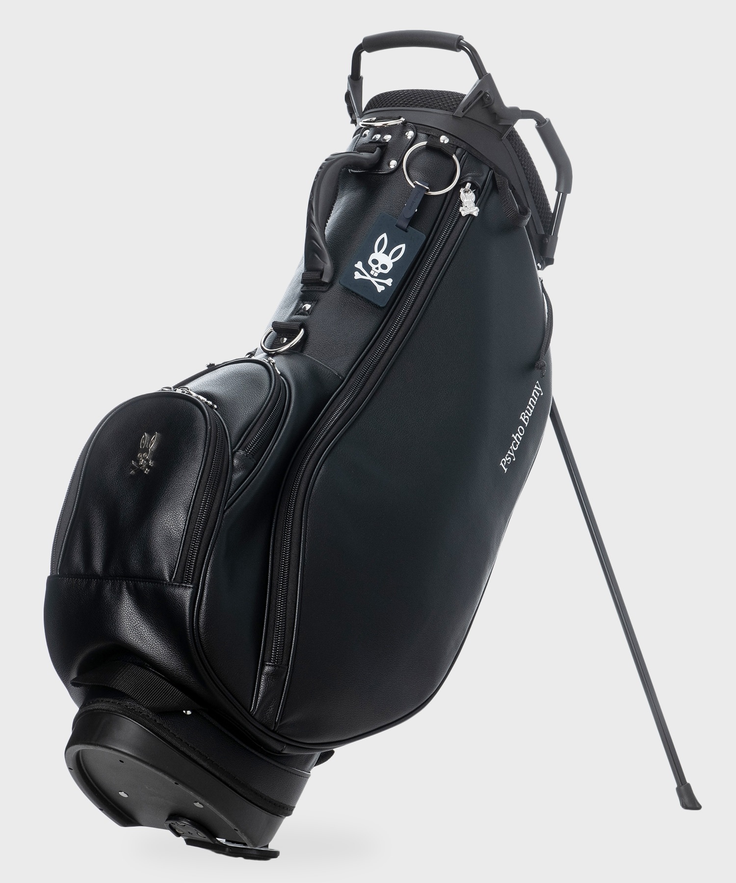 最新最全の GOLF]スタンドバッグ ヘッドカバーセット SELECTION BLACK ゴルフバッグ・キャディバッグ