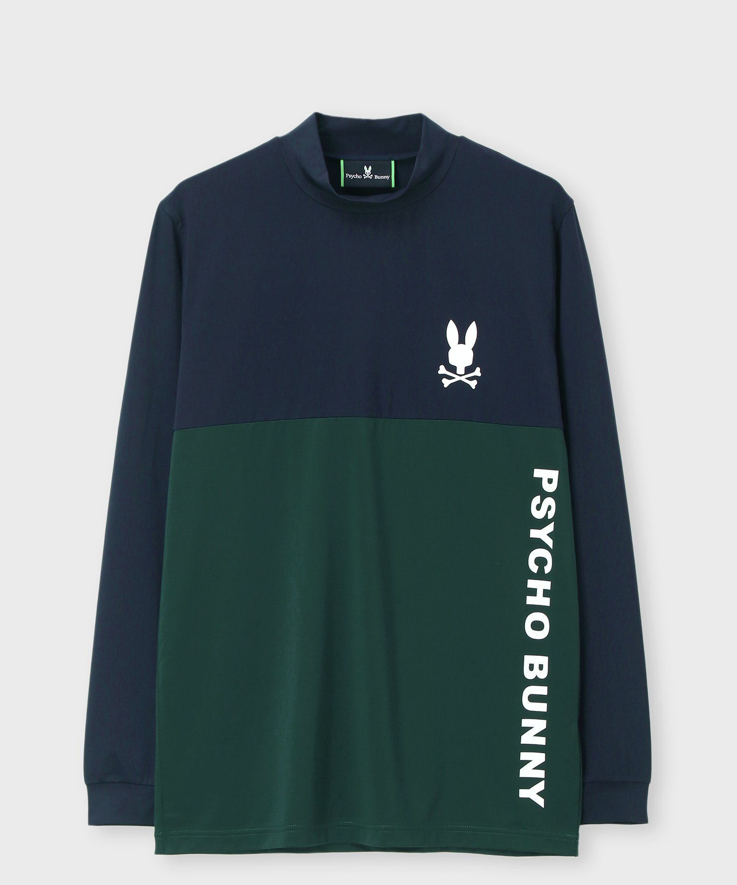 EC限定]切り替え モックネックロングスリーブTシャツ｜Psycho