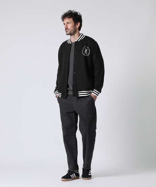 Lee × Psycho Bunny FLeeasy Narrow ブラックデニム