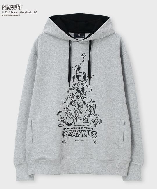 PEANUTS × Psycho Bunnyコラボ 75thデザイン パーカ 