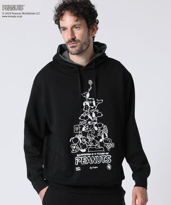 PEANUTS × Psycho Bunnyコラボ 75thデザイン 　パーカ