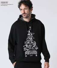 PEANUTS × Psycho Bunnyコラボ 75thデザイン パーカ ｜Psycho