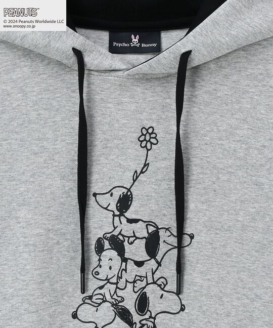 PEANUTS × Psycho Bunnyコラボ 75thデザイン パーカ 